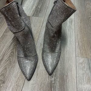 Sparkly Steve Madden booties